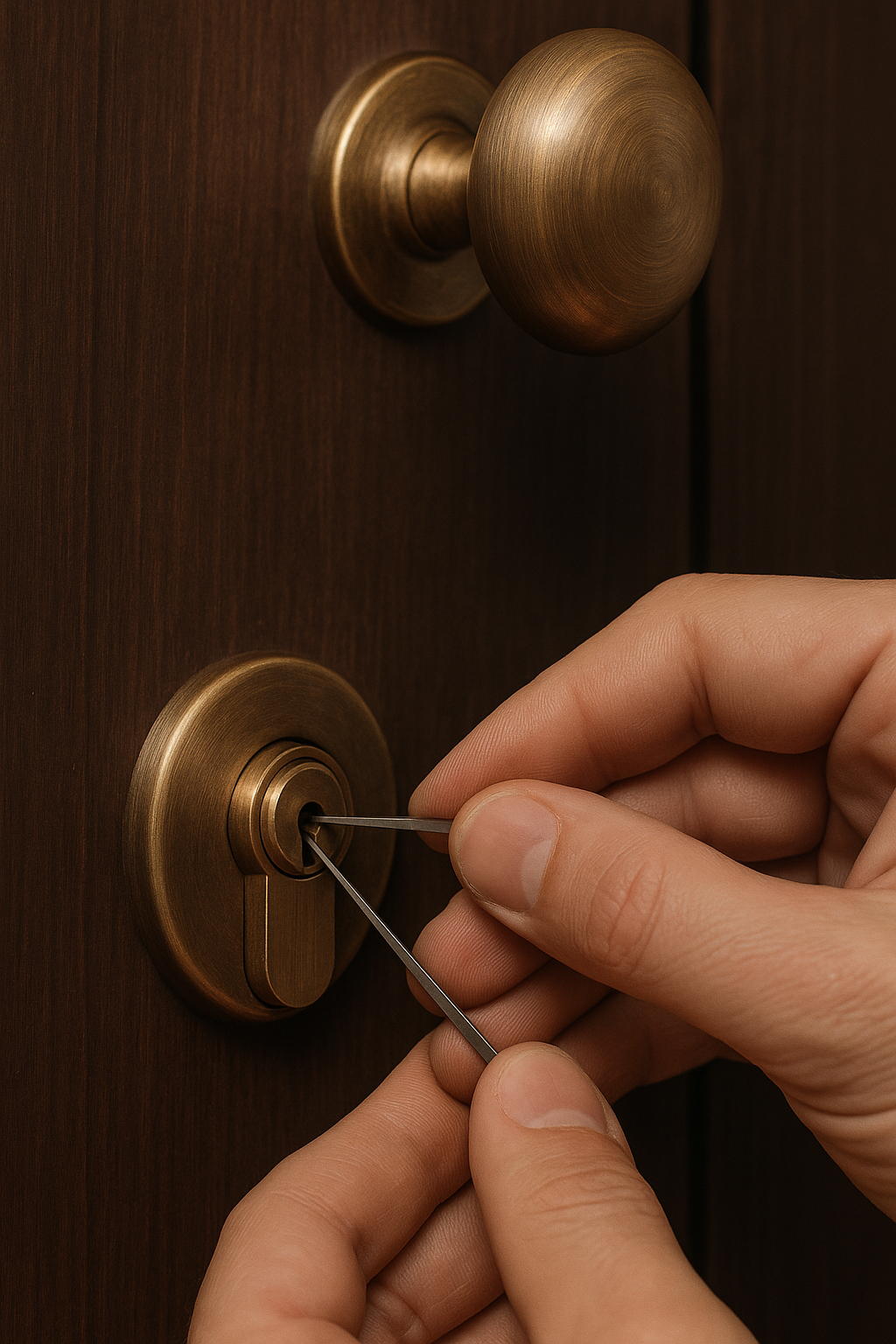 Serrurier en intervention